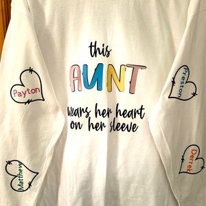 Custom aunt shirt